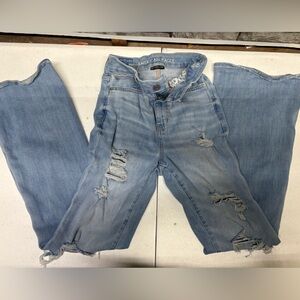 American Eagle Outfitters Light Blue Flare Jeans